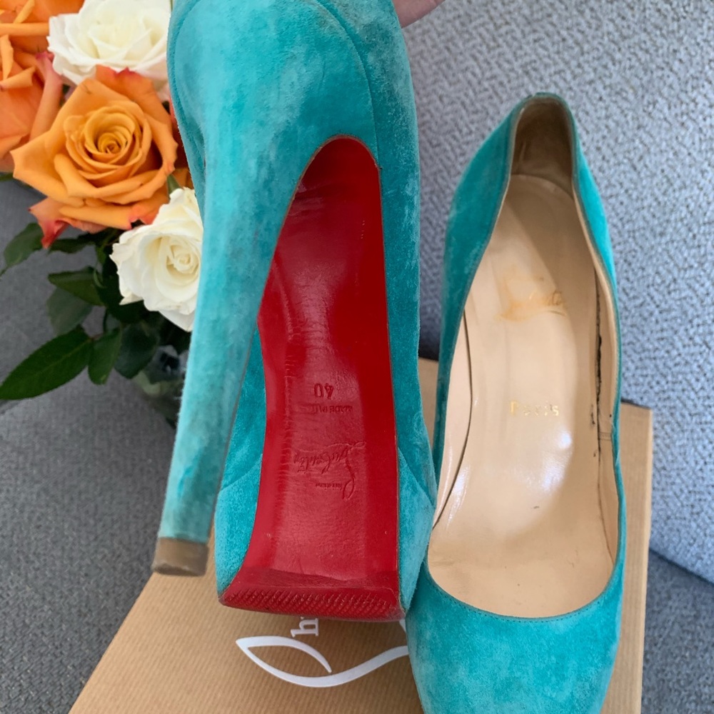 Escarpins à Bride Exhiliration - Talons 2.5", Taille US 8, Turquoise - Occasion